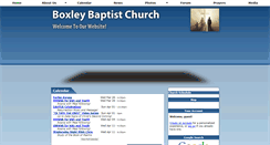 Desktop Screenshot of boxleybaptistchurch.org